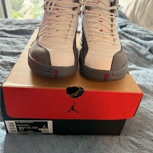 Jordan Athletic Shoes - White and Gray